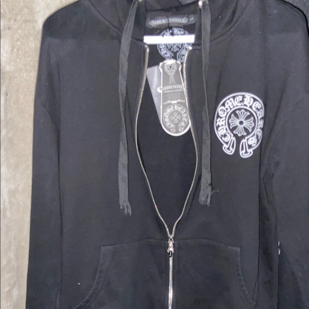 Chrome Hearts Black Hoodie Jacket
